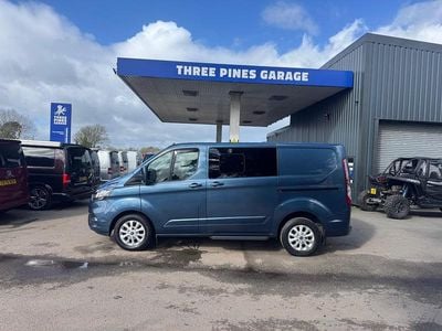Used Ford Transit Custom Limited 130 HP (95 kW) 2019 Blue Van