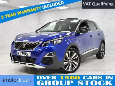 Used Peugeot 3008 Premium 130 HP (95 kW) 2019 Blue SUV