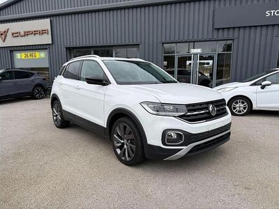 Used VW T-Cross Edition 113 HP (83 kW) 2019 White SUV