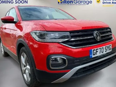 Usado VW T-Cross SEL 115 HP (84 kW) 2020 Vermelho SUV