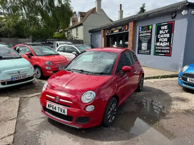 Used Fiat 500 S 69 HP (50 kW) 2014 Red Hatchback