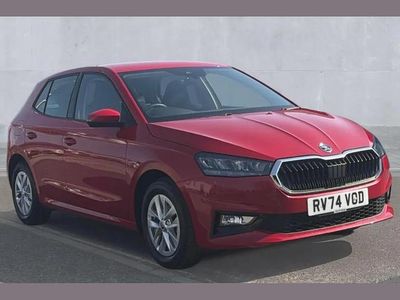 Used Skoda Fabia Comfort 80 HP (58 kW) 2024 Red Hatchback
