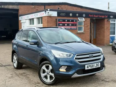 Used Ford Kuga Titanium X 182 HP (133 kW) 2018 Blue SUV