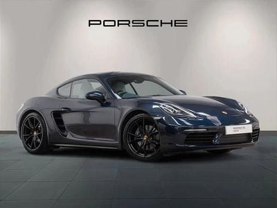 Used Porsche Cayman 296 HP (217 kW) 2019 Blue Coupe