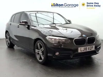 Used BMW 118 Sport Line 2018 Brown Hatchback
