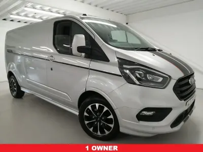 Used Ford Transit Custom Sport 185 HP (136 kW) 2021 Silver Van