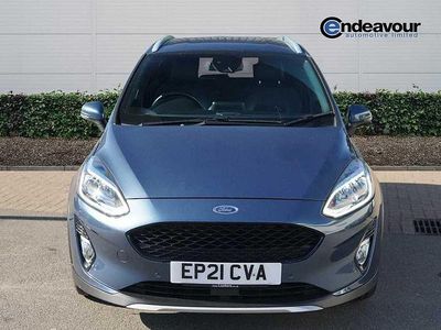 Usado Ford Fiesta Active X 2021 Azul Citadino