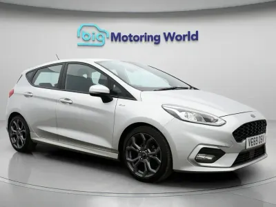 Used Ford Fiesta ST-Line 125 HP (91 kW) 2019 Silver Hatchback