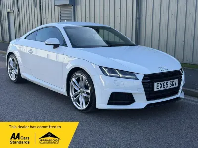 Used Audi TT S-Line 230 HP (169 kW) 2015 White Coupe
