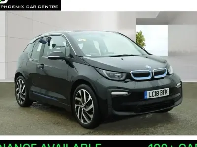 Begagnad BMW i3 Comfort Edition 125 kW (170 HK) 2018 Blå Halvkombi