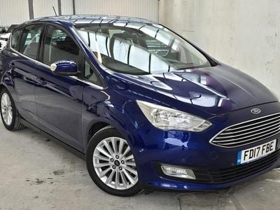 Used Ford C-MAX Titanium 125 HP (91 kW) 2017 Blue MPV