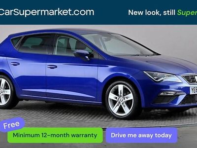 Used Seat Leon FR 131 HP (96 kW) 2019 Blue Hatchback