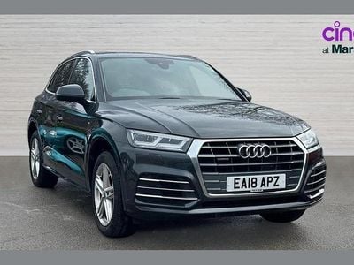 Used Audi Q5 S-Line 252 HP (185 kW) 2018 Grey SUV
