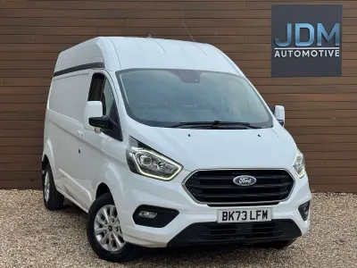 Used Ford Transit Custom Limited 130 HP (95 kW) 2023 White Van