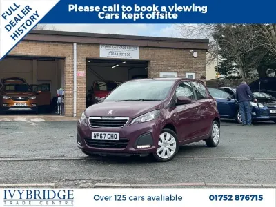 Begagnad Peugeot 108 Active 68 HK (50 kW) 2017 Lila Halvkombi