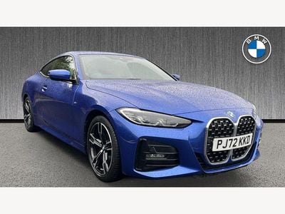 Used BMW 420 M Sport 181 HP (133 kW) 2022 Blue Coupe