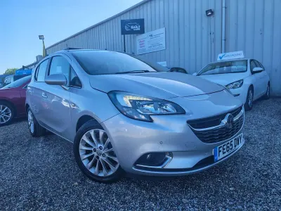 Used Vauxhall Corsa 88 HP (64 kW) 2015 Silver Hatchback