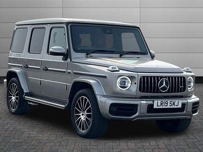 Used Mercedes G63 AMG 585 HP (430 kW) 2019 Mojave silver SUV