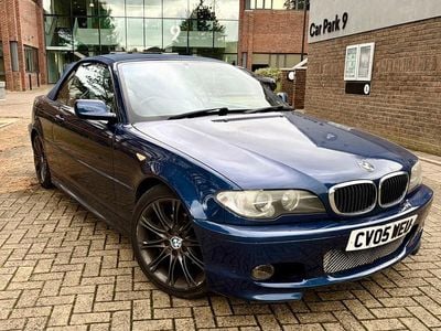 Used BMW 325 Cabriolet Sport Line 2006 Blue Cabriolet