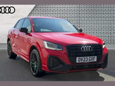 Used Audi Q2 Black Edition 147 HP (108 kW) 2023 Red SUV