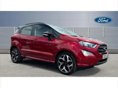 Used Ford Ecosport ST-Line 123 HP (90 kW) 2020 Red SUV
