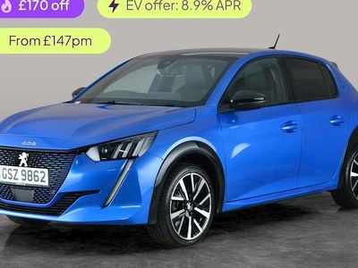 Used Peugeot e-208 GTi 100 kW (136 HP) 2023 Blue Hatchback