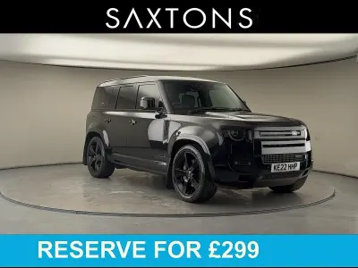 Used Land Rover Defender HSE Dynamic 300 HP (220 kW) 2022 Santorini black SUV