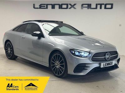 Used Mercedes E300 AMG line 2021 Silver Coupe