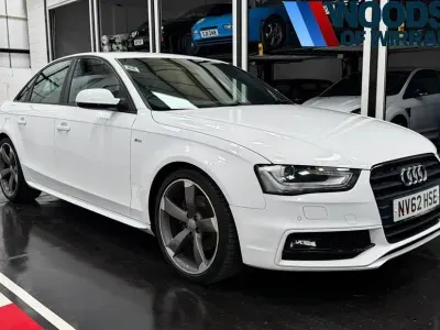 Used Audi A4 Black Edition 143 HP (105 kW) 2012 White Sedan