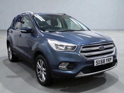Blue Used 2018 Ford Kuga Zetec SUV | £7,995 (Fair price)