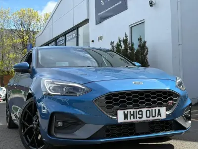 Used Ford Focus ST 280 HP (205 kW) 2019 Blue Hatchback
