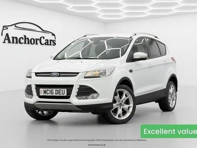 White Used 2016 Ford Kuga Titanium SUV | £9,790 (Good price)