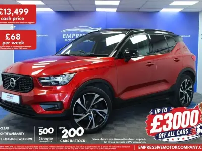 Used Volvo XC40 R-Design Pro 150 HP (110 kW) 2019 Red SUV