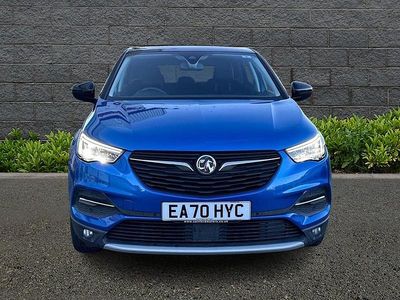 Used Vauxhall Grandland X SRi 131 HP (96 kW) 2020 Blue SUV