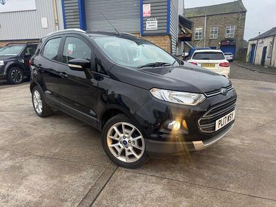 Black Used 2017 Ford Ecosport Titanium SUV | £7,495 (Fair price)
