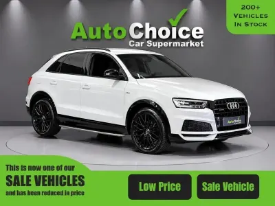 Używany Audi Q3 Black Edition 184 KM (135 kW) 2018 Biały SUV