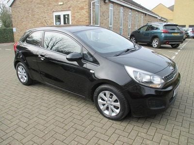 Used Kia Rio 85 HP (62 kW) 2014 Black Hatchback