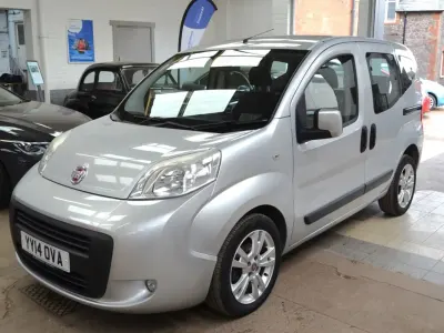 Używany Fiat Qubo Trekking 2014 Srebrny Minivan