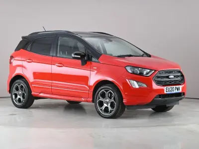Begagnad Ford Ecosport ST-Line 2020 Röd SUV