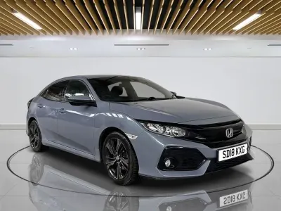 Käytetty Honda Civic SR 126 HP (92 kW) 2018 Harmaa Viistoperä
