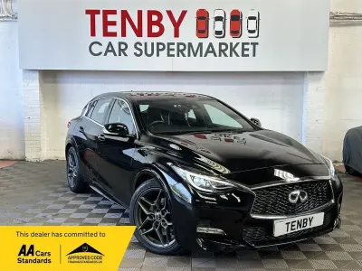 Used Infiniti Q30 Sport Tech 170 HP (125 kW) 2017 Black Hatchback