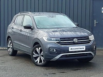 Used VW T-Cross Black Edition 95 HP (69 kW) 2023 Grey SUV