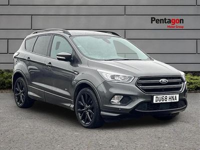 Grey Used 2018 Ford Kuga ST-Line X SUV | £16,495 (Expensive)