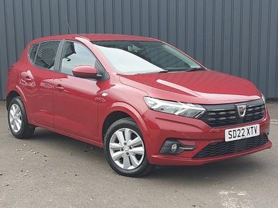 Used Dacia Sandero Comfort 91 HP (66 kW) 2022 Red Hatchback