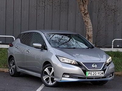 Silver Used 2020 Nissan Leaf Tekna Hatchback | £11,498 (Fair price)