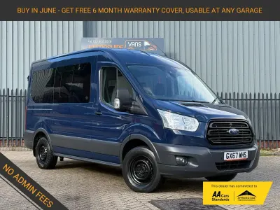 Used Ford Transit Trend 123 HP (90 kW) 2017 Blue