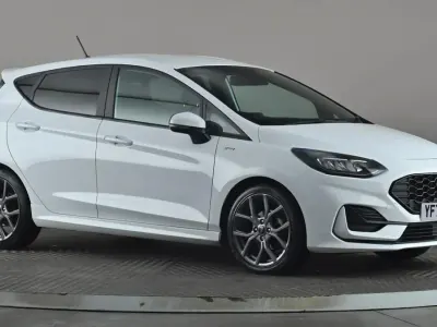 Used Ford Fiesta ST-Line 125 HP (91 kW) 2024 White Hatchback