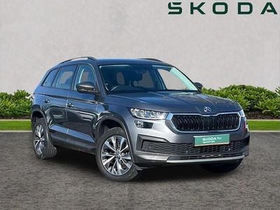Used Skoda Kodiaq SE Drive 147 HP (108 kW) 2022 Graphite grey metallic SUV