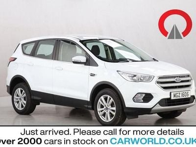 White Used 2019 Ford Kuga Zetec SUV | £11,688 (Super price)