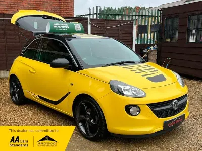 Used Vauxhall Adam Slam 100 HP (73 kW) 2014 Yellow Hatchback